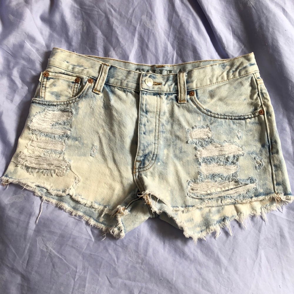 Talula Acid Wash Shorts